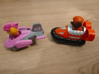 Patrulla Canina Muñecos y 2 Vehículos