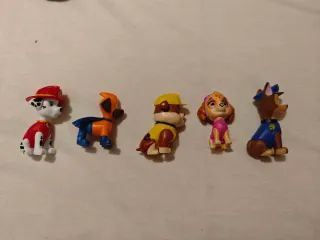 Patrulla Canina Muñecos y 2 Vehículos