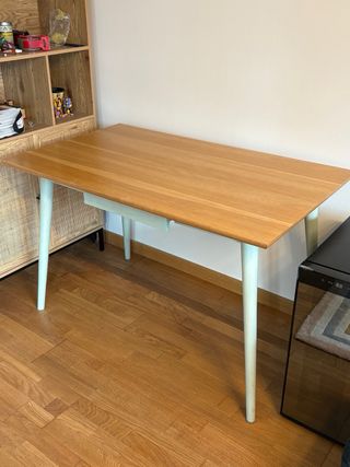 Escritorio Nórdico Madera y con Cajón