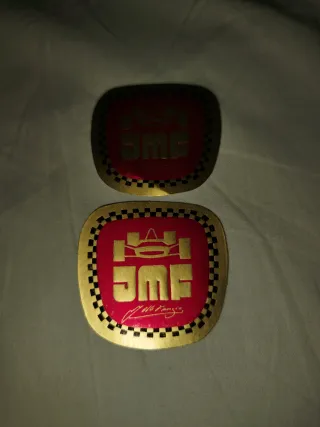 Pegatinas JMF Juan Manuel Fangio F1