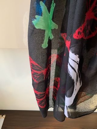 Scialle/Foulard Desigual Nero Multicolor 100x190