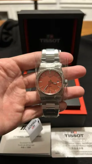Reloj Tissot PRX Rosa 35 mm.