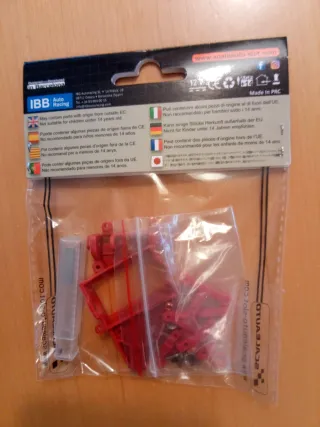 Bancada Scaleauto 0.25mm RT3 Roja