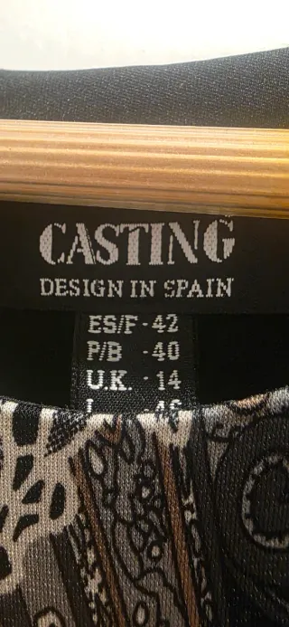 Vestido estampado paisley