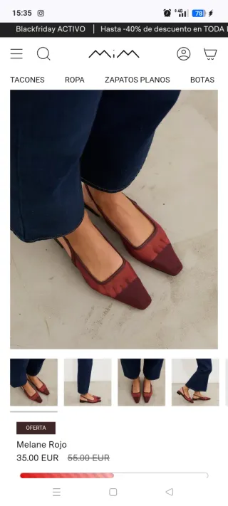 Zapatos mujer Talla 40 Sin Estrenar