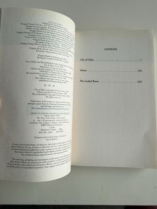 The New York Trilogy