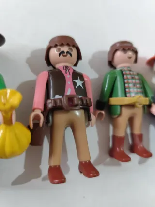 Lote Playmobil Oeste Figuras