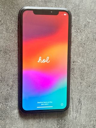 iPhone 11 64GB Negro + Funda Rosa + Cargador Nuevo