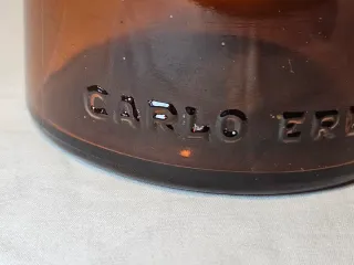 Vaso Vetro Carlo Erba Milano