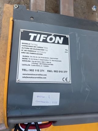 Transpaleta eléctrica MHL tifón