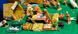 Belén/Pesebre Plástico Años 60