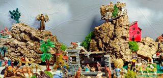 Belén/Pesebre Plástico Años 60