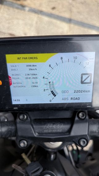 KTM Duke 125 2020 22000km