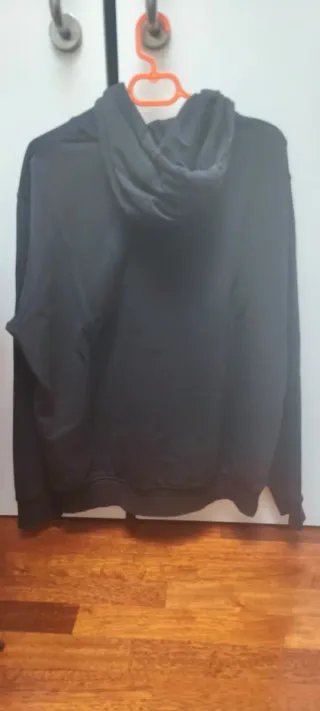 Sudadera Timberland Negra con Logo Gris