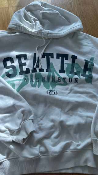Sudadera Seattle Washington 1987 de Bershka