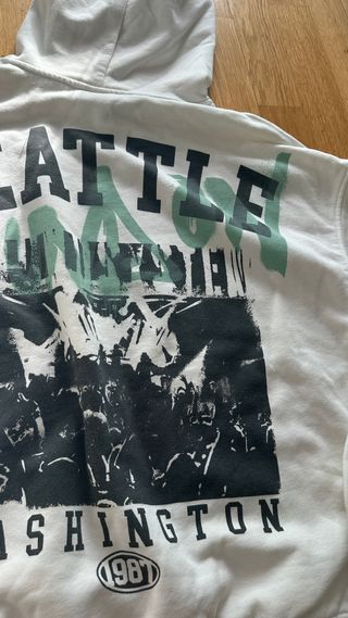 Sudadera Seattle Washington 1987 de Bershka