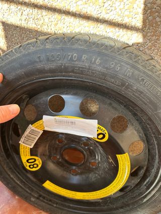 Rueda de repuesto 125/70 R16 96M