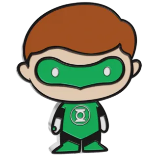 Moneda Plata 1 Oz LINTERNA VERDE Chibi Proof 2020