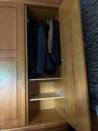 mueble de pino ropero 3 puertas