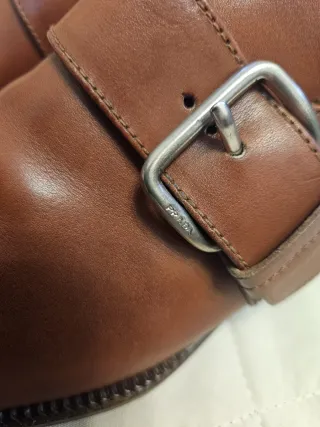 Scarpe Monk Strap Prada Marroni Uomo