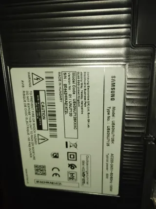 Smart TV Samsung Negra