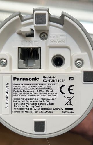 Teléfono Inalámbrico Panasonic KX-TGK210SB