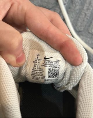 Zapatillas Deportivas Nike Mujer Blancas y Verdes