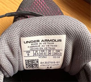 Zapatillas Under Armour Mujer Talla 40.5