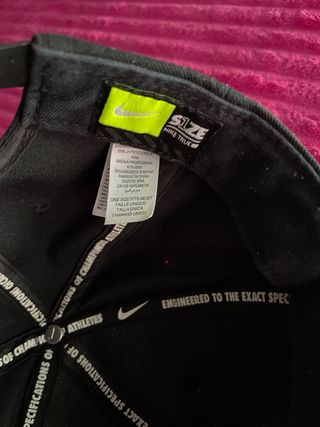 Lote 3 Gorras Nike Negras, Azules y Blancas