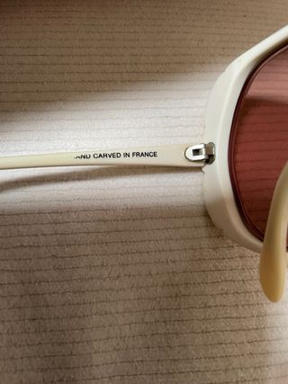 Óculos Vintage Graduados Brancos