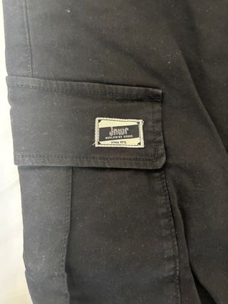 Pantalones Cargo Zara Negros