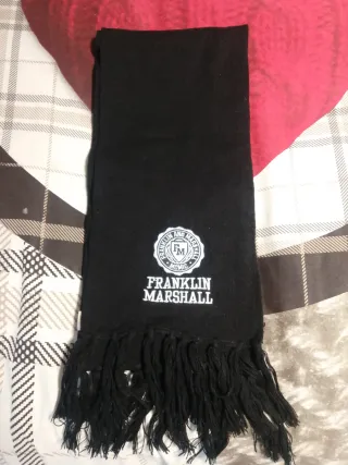 Bufanda Franklin Marshall Negra
