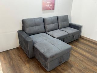 Sofá cama Pau con arcón reversible