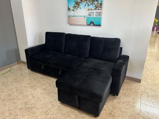 Sofá cama Pau con Arcón reversible