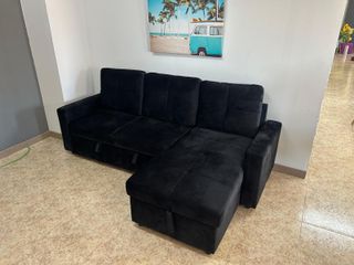 Sofá cama Pau con Arcón reversible