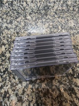 Pack 8 Cajas CD Estándar Transparentes