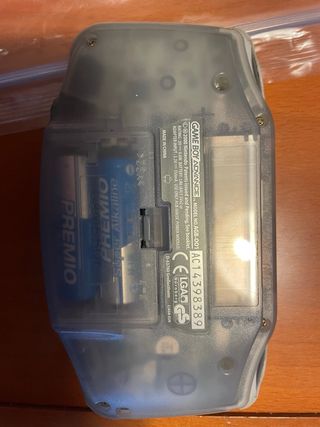 Nintendo Game Boy Advance Gris Transparente