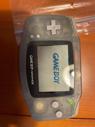 Nintendo Game Boy Advance Gris Transparente