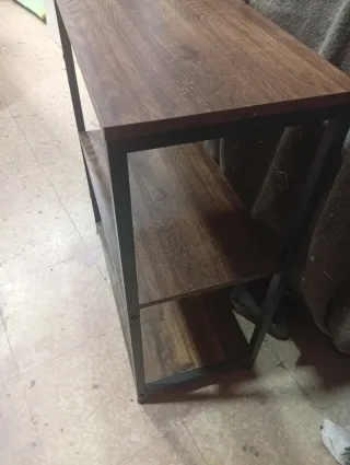 Estantería pequeña madera y metal