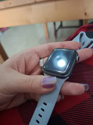 Apple Watch Serie 4 Azul/Plata