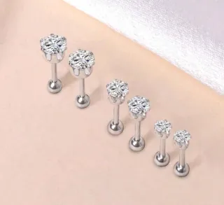 Pack 3 pares pendientes