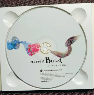 Harold Budd - "Avalon Sutra" CD raro 2004