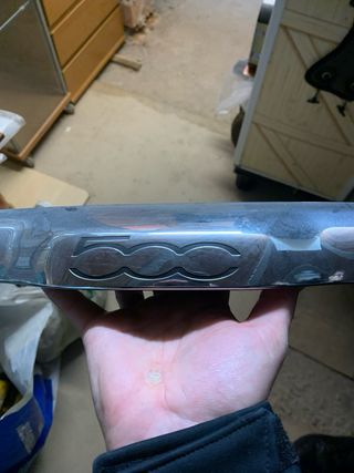 Luz porta matrícula Fiat 500