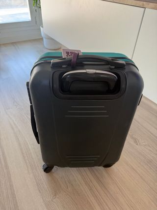 Maleta de cabina azul turquesa 45x35x18