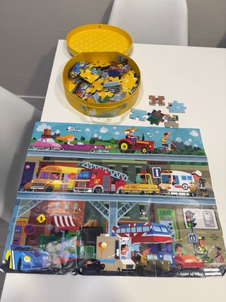 Lote 3 Puzzles Janod