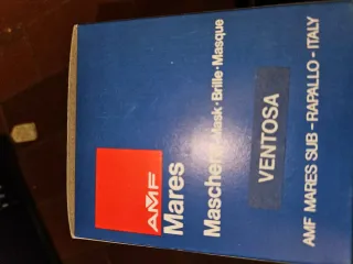 Maschera Mares Ventosa vintage