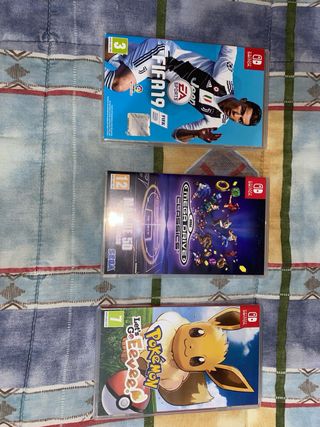 Nintendo Switch V2 + Accesorios + Juegos