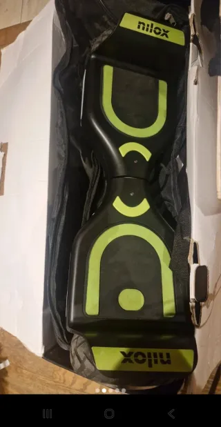 Hoverboard Nilox Negro y Verde