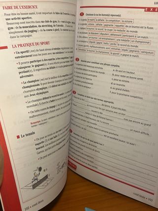 Vocabulaire progressif FLE intermédiaire 3ème é...