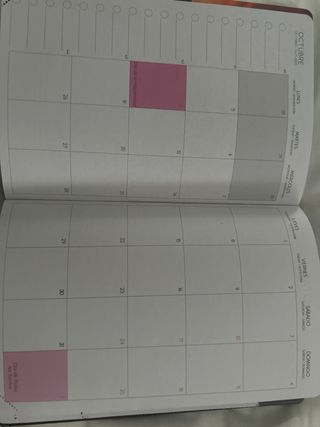 Agenda 2026 Alcanzando mis metas